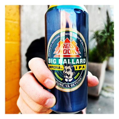 Redhook Big Ballard Imperial IPA Cans - 4-16 Fl. Oz. - Image 5