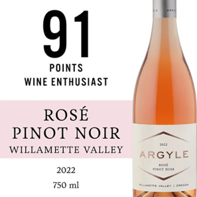 Argyle Rose Pinot Noir Wine - 750 Ml - Image 1
