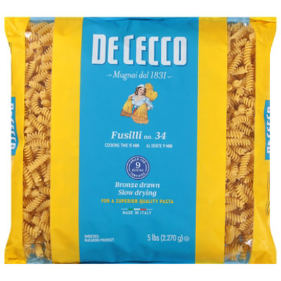 De Cecco Fusilli - 80 Oz