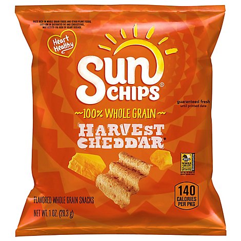 Sunchips Harvest Cheddar - 1.0 Oz