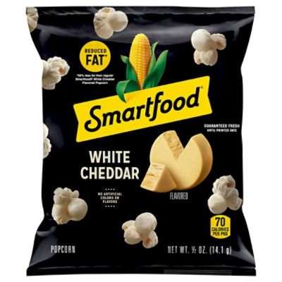 Smartfood Delight White Cheddar - 0.5 Oz - Image 3