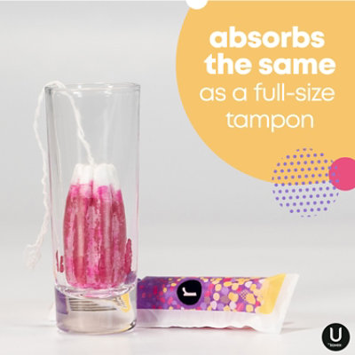 U by Kotex Click Compact Regular Tampons - 45 Count - Image 7