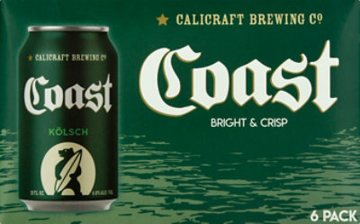 Calicraft Brewing Co. Coast In Cans - 6-12 Fl. Oz. - Image 2