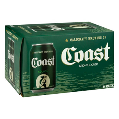 Calicraft Brewing Co. Coast In Cans - 6-12 Fl. Oz.