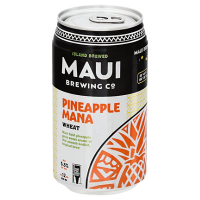Maui Brew Mana Wheat In Cans - 6-12 Fl. Oz. - Image 1