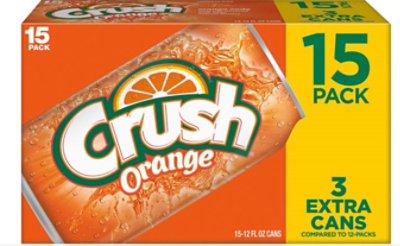 Crush Orange Soda Cn - 15-12 Fl. Oz. - Image 1