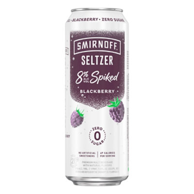 Smirnoff Sparkling Seltzer Blkbry - 23.5 Fl. Oz. - Image 2