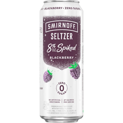 Smirnoff Sparkling Seltzer Blkbry - 23.5 Fl. Oz. - Image 1