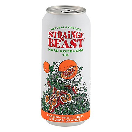 Strainge Beast Passionfruit Blood Orange & Hops In Cans - 16 Fl. Oz. - Image 3