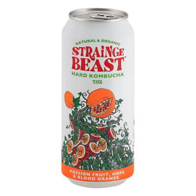 Strainge Beast Passionfruit Blood Orange & Hops In Cans - 16 Fl. Oz. - Image 3