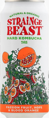 Strainge Beast Passionfruit Blood Orange & Hops In Cans - 16 Fl. Oz. - Image 2