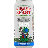 Strainge Beast Blueberry Acai & Sweet Basil In Cans - 16 Fl. Oz. - Image 5