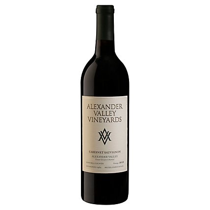 Alexander Valley Vineyards Estate Organic Cabernet Sauvignon Wine - 750 Ml - Image 2