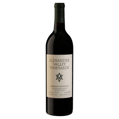 Alexander Valley Vineyards Estate Organic Cabernet Sauvignon Wine - 750 Ml - Image 1