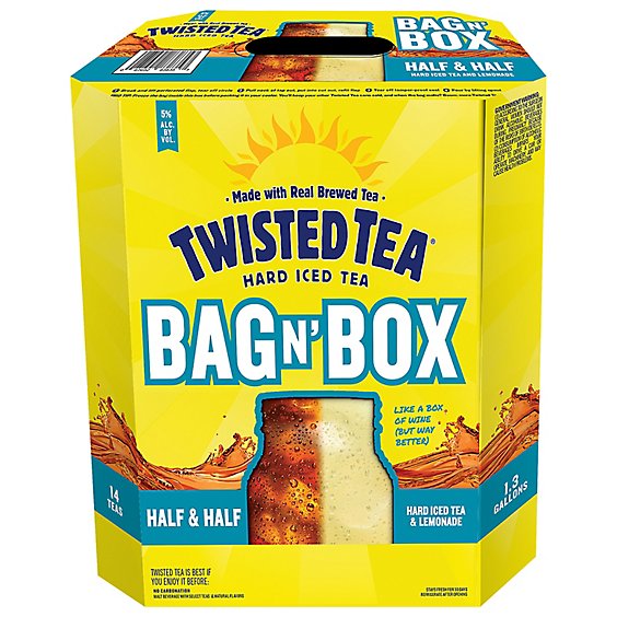 Twisted Tea Half And Half Bag In Box - 5 Liter