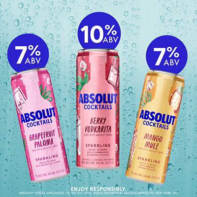 Absolut Ready To Drink Mango Mule Vodka Soda - 4-355 Ml - Image 5