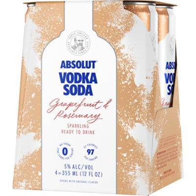 Absolut Grapefruit & Rosemary - 355 Ml - Image 1