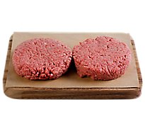 Meat Counter Wagyu 80% Lean Ground Bf Burgers 20% Fat Service Case - 2.75 LB
