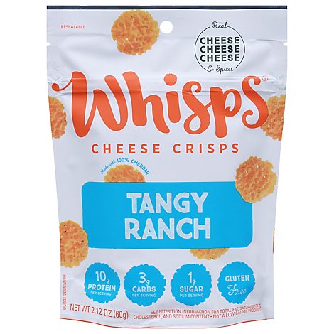 Whisps Crisp Tangy Ranch Cheese - 2.12 Oz