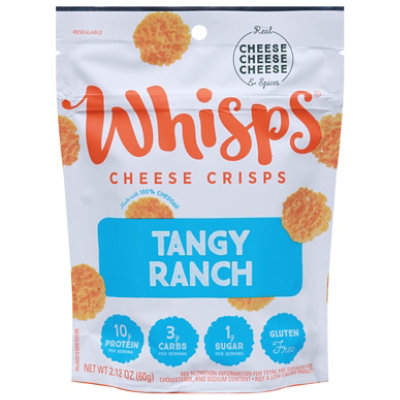Whisps Crisp Tangy Ranch Cheese - 2.12 Oz