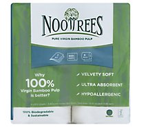 Nootrees Toilet Tissue 4rl 300sht - 1 Each