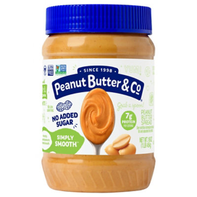 Pnt Bttr & Co Peanut Bttr Smply Smooth - 16 Oz - Image 3