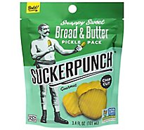Suckerpunch Pickle Chips Bread Butter - 3.4 Oz
