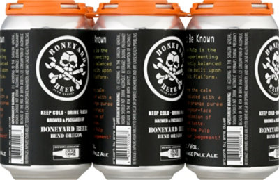 Boneyard Incredible Pulp Blood Orange Extra Pale Ale In Cans - 6-12 Fl. Oz. - Image 4