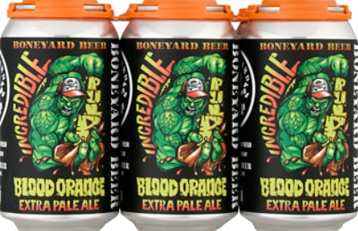 Boneyard Incredible Pulp Blood Orange Extra Pale Ale In Cans - 6-12 Fl. Oz. - Image 2