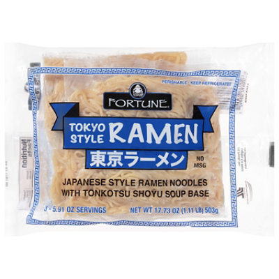 Fortune Ramen Tokyo Style 3 Pack - 17.82 Oz