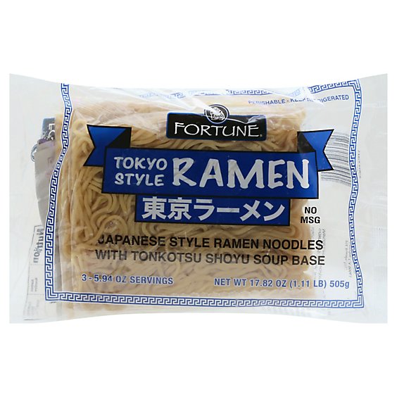 Fortune Ramen Tokyo Style 3 Pack - 17.82 Oz
