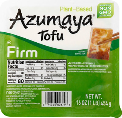 Azumaya Tofu Firm - 16 Oz - Image 2