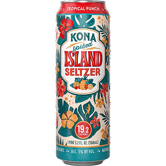 Kona Tropical Punch Spiked Island Seltzer Can - 19.2 Fl. Oz.