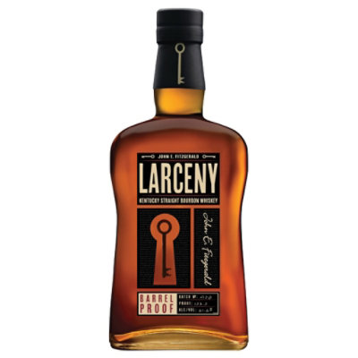 Larceny Barrel Proof Whiskey 123.2 Proof - 750 Ml (limited quantities may be available in store) - Image 1