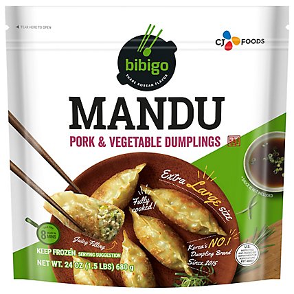 Bibigo Mandu Pork & Vegetable - 24 Oz - Image 2
