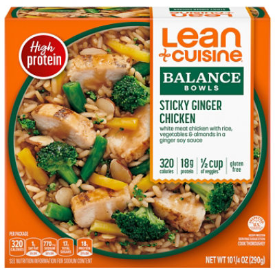 Lean Cuisine Frozen Sticky Ginger Bowl - 10.25 Oz - Image 3