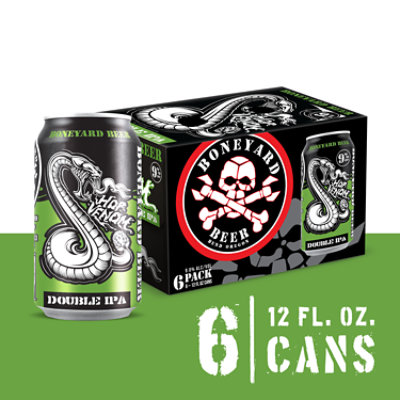 Boneyard Hop Venom Iipa In Cans - 6-12 Fl. Oz. - Image 1