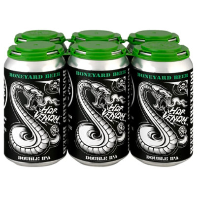 Boneyard Hop Venom Iipa In Cans - 6-12 Fl. Oz.