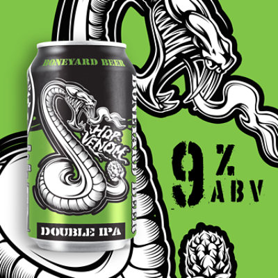 Boneyard Hop Venom Iipa In Cans - 6-12 Fl. Oz. - Image 2