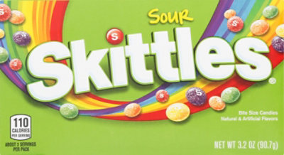Skittles Sour Fruit - 3.2 Oz - Image 2