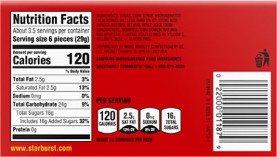 Starburst Original - 3.5 Oz - Image 6