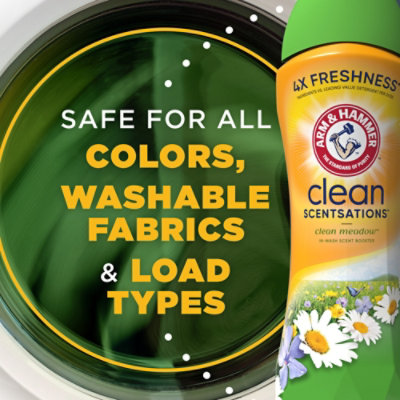 ARM & HAMMER Clean Meadow Clean Scentsations In Wash Scent Booster - 24 Oz - Image 3