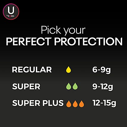 U by Kotex Click Compact Super Tampons - 32 Count - Image 7