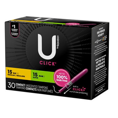 U by Kotex Click Multipack Tampons - 30 Count - Image 8