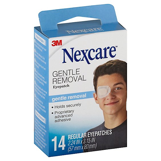 Nexcare Gentle Removal Eye Patch - 14 Count