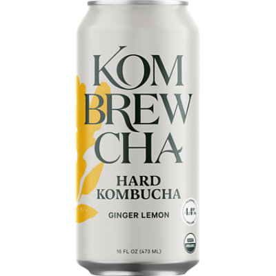 Kombrewcha Royal Ginger Can - 16 Fl. Oz.