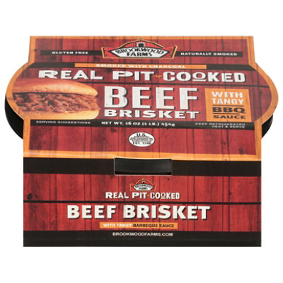 Brookwood Farms Beef Barbeque Chopped Texas Sauce - 16 Oz - Image 3