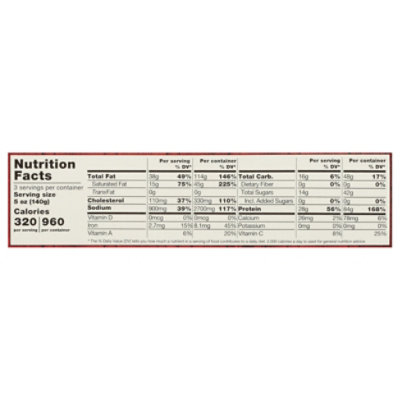 Brookwood Farms Beef Barbeque Chopped Texas Sauce - 16 Oz - Image 3