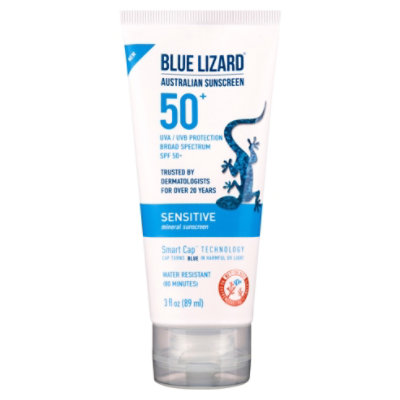 Blue Lizard SPF 50 Sensitive Sunscreen - 3 Oz - Image 2
