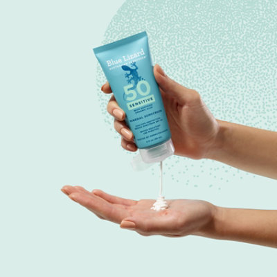 Blue Lizard SPF 50 Sensitive Sunscreen - 3 Oz - Image 5